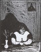 Edvard Munch Demirep painting